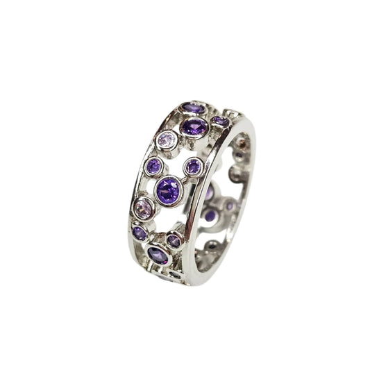ANILLO CONFETTI ZIRCONIAS