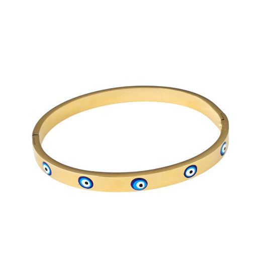 BRAZALETE OJOS TURCOS AZULES