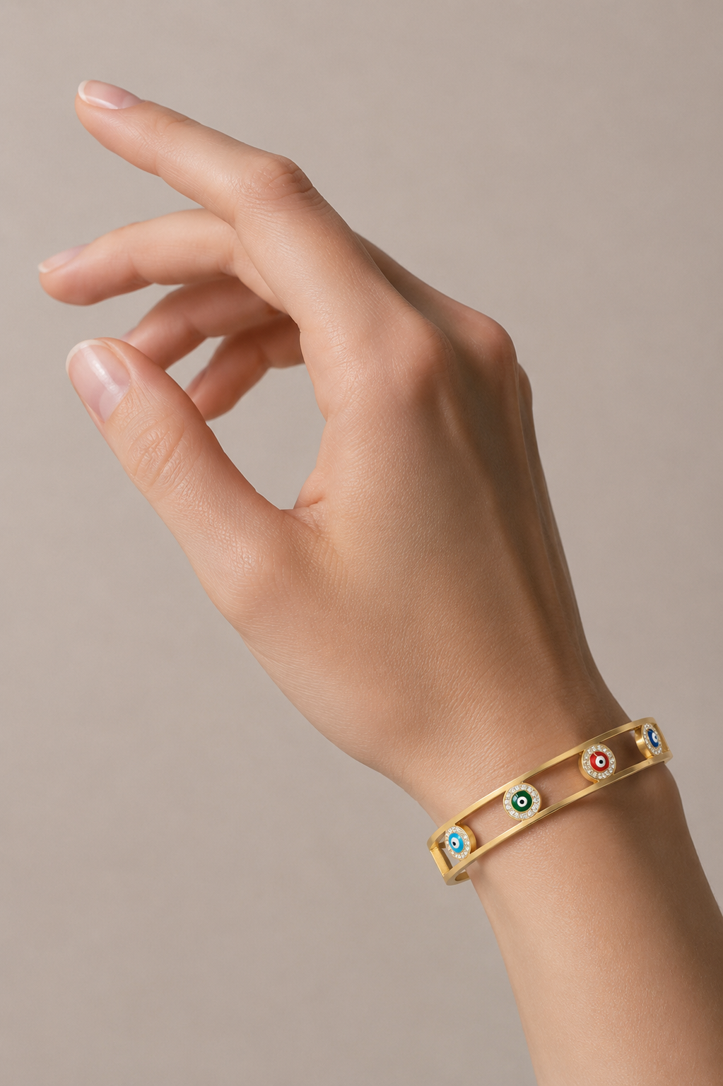 BRAZALETE OJOS TURCOS COLORES