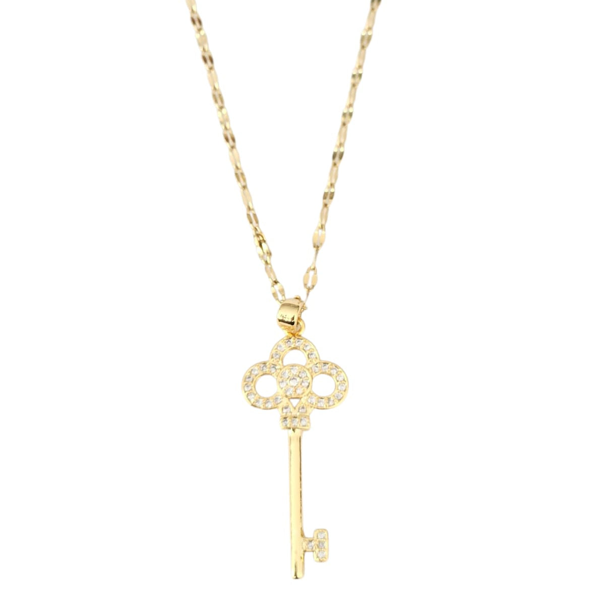 COLLAR LLAVE ZIRCONIAS