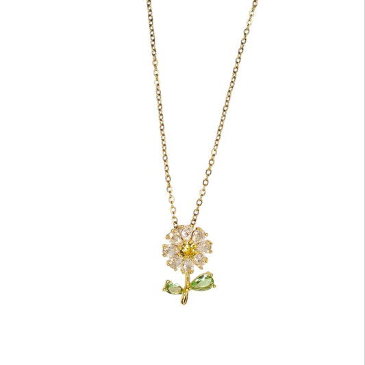 COLLAR FLOR ZIRCONIAS