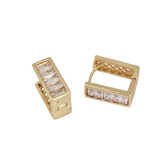 HUGGIES ZIRCONIAS CUADRADAS