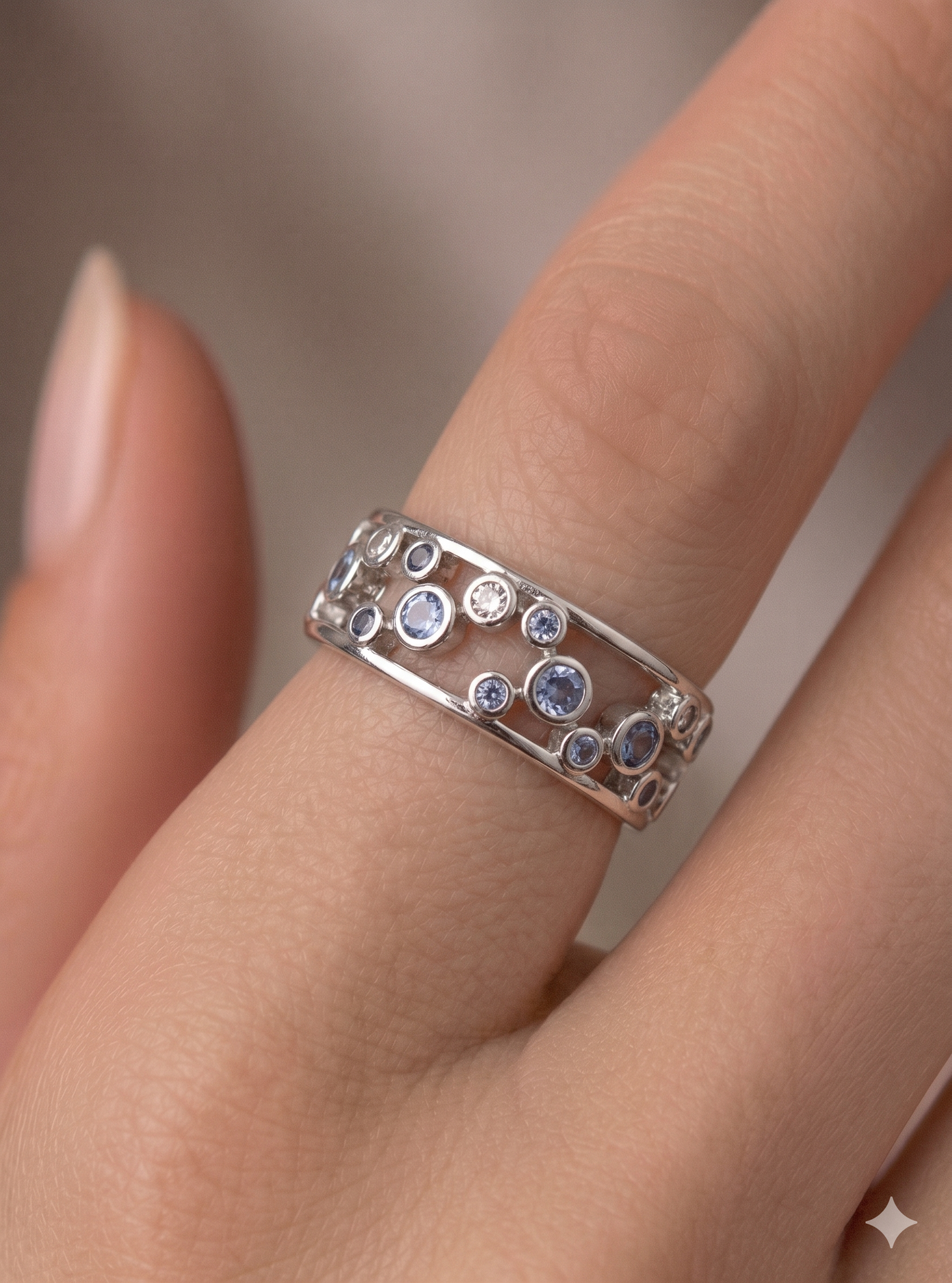 ANILLO CONFETTI ZIRCONIAS