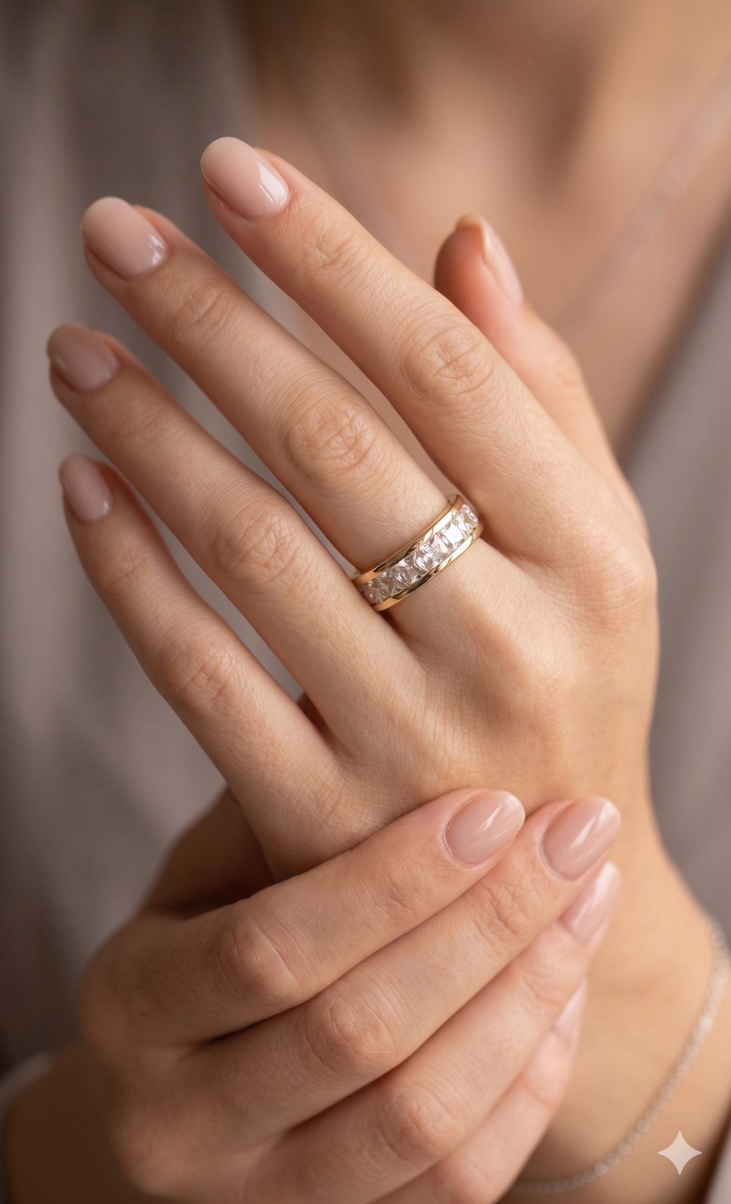 ANILLO DORADO ZIRCONIAS
